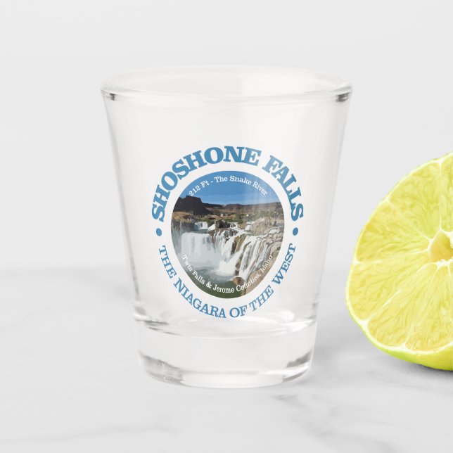 Copo De Shot Quedas de Shoshone (Frente)