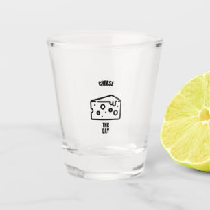 Copo De Shot Queijos engraçados, piadas de trocadilhos de quei