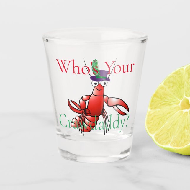 Copo De Shot Quem é o seu Crawdaddy? Thunder_Cove (Frente)