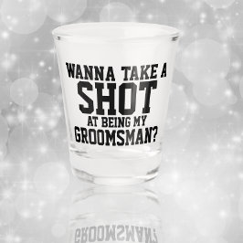 Copo De Shot Quer tentar ser meu padrinho de casamento
