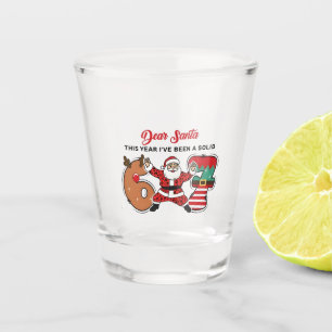 Copo De Shot Querido Papai Noel Este Ano Eu Estive Sólido 6 7 S