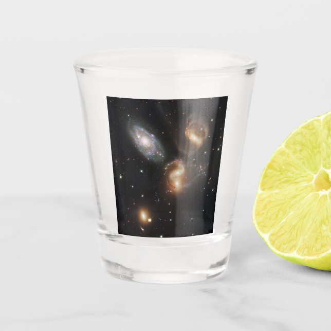 Copo De Shot Quinteto de Stephan: Um Naufrágio Galáctico (Frente)