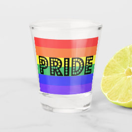 Copo De Shot Rainbow Pride