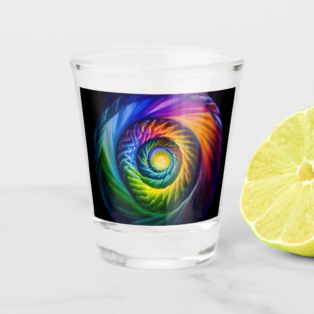 Copo De Shot Rainbow Spiral Out (Frente)