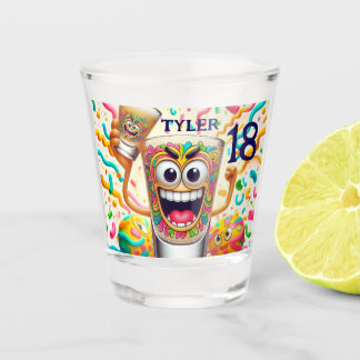 Copo De Shot Rave Party Shot Glass – vibrant Fun 