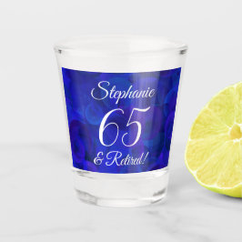 Copo De Shot Real Blue 65 e aposentadoria