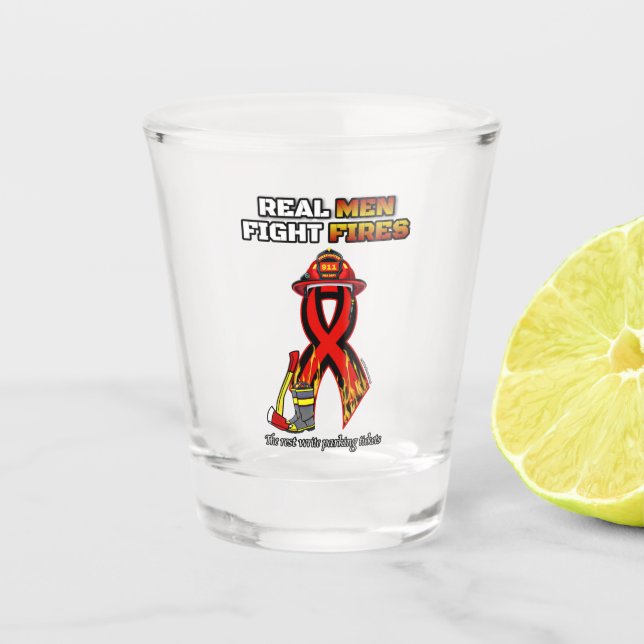 COPO DE SHOT REAL HOMENS LUTAM CONTRA INCÊNDIOS (Frente)
