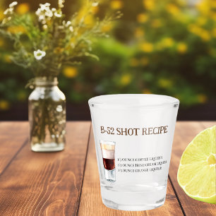 Copo De Shot Receita do Shot B-52