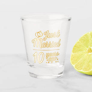 Copo De Shot recem casados 10 Anos Atrás II