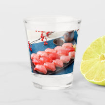 Red Delight – Tuna Sushi Glass by SUSHIMI