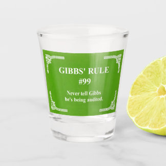 Copo De Shot regra 99 de Gibbs