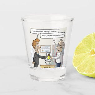 Copo De Shot Relatório de Classificação Contábil Punny Shot