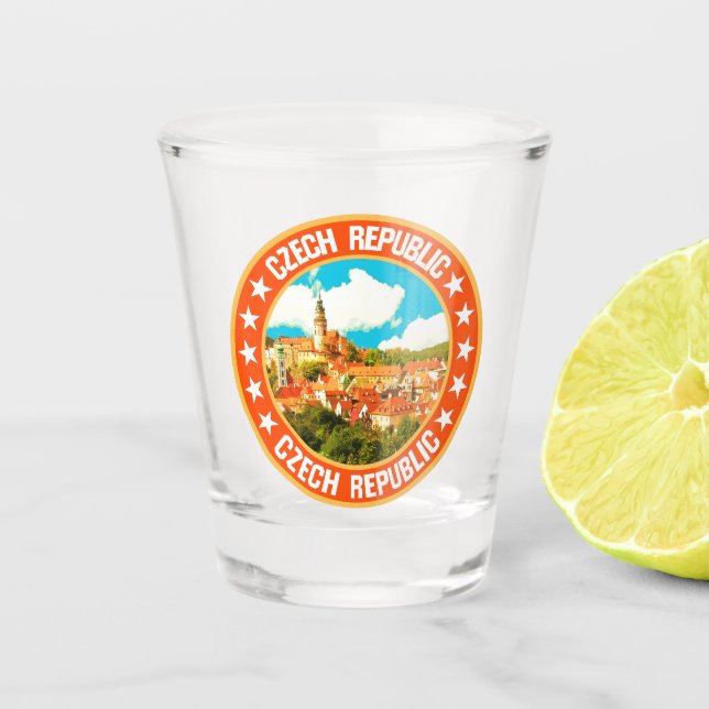 Copo De Shot República Checa (Frente)