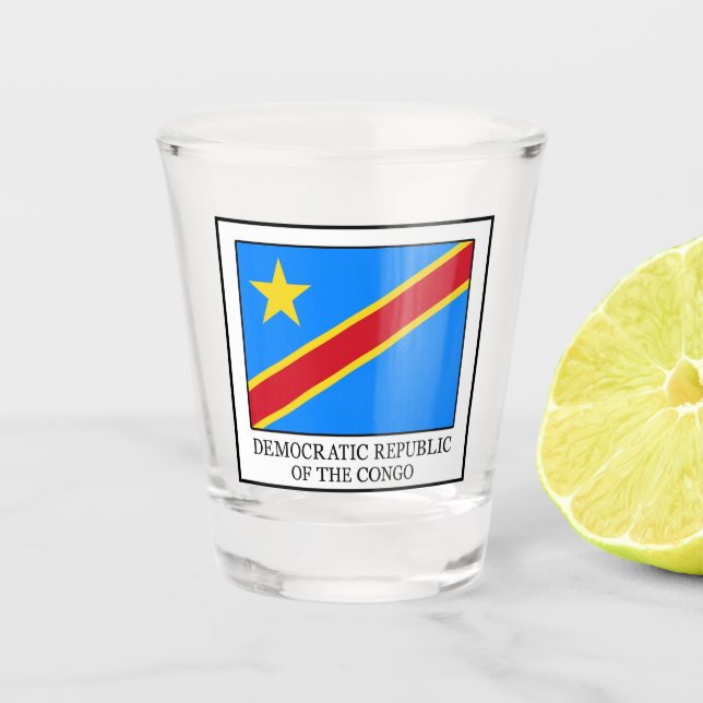 Copo De Shot República Democrática do Congo (Frente)