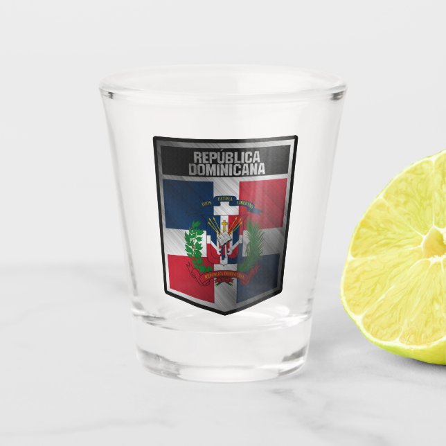 Copo De Shot República Dominicana (Frente)