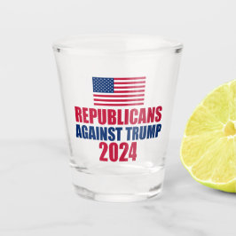 Copo De Shot Republicanos Contra a Eleição Trump 2024