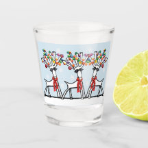 Rés de festa de Natal com flocos de neve