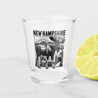Copo De Shot Retro New Hampshire
