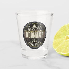 Copo De Shot Reunião de Campanha de Viagem de Camp da Família d