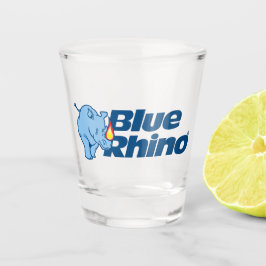 Copo De Shot Rino azul