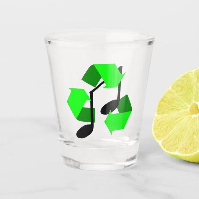 Copo De Shot Ritmo de Música Favorito (Frente)