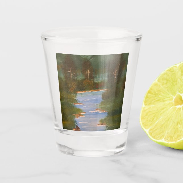 Copo De Shot River Glass  (Frente)