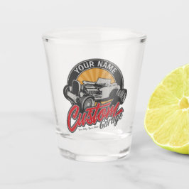 Copo De Shot Roadster Personalizado de Retrô Personalizado de G