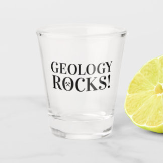 Copo De Shot Rochas da geologia! Geólogo