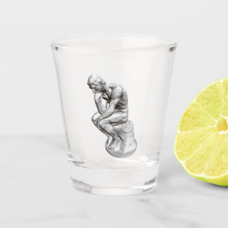 Copo De Shot Rodin é a Escultura Thinker, Estátua, Paris