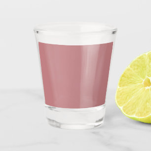 Copo De Shot Rosa Empoeirada
