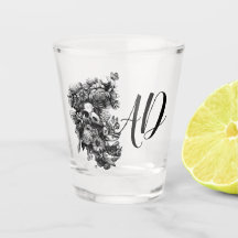 Rosas e Mães - Monograma Preto