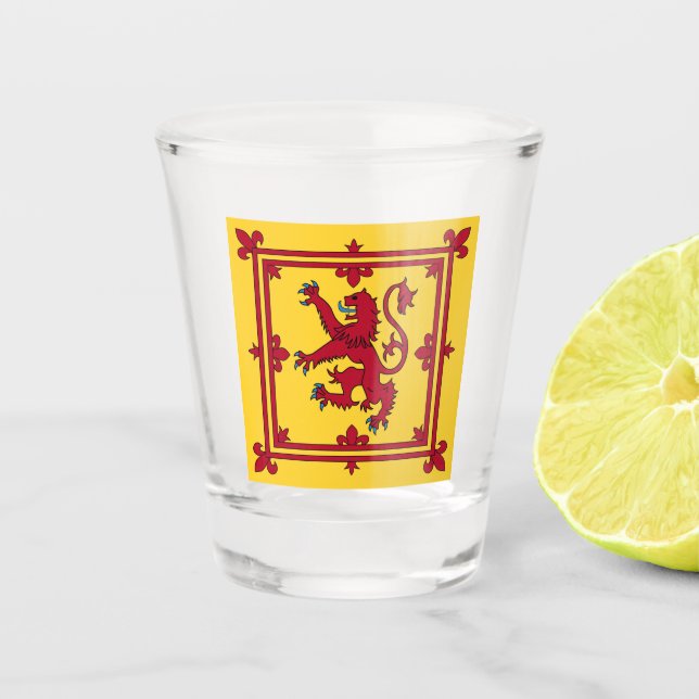 Copo De Shot Royal Banner - Escócia (Frente)