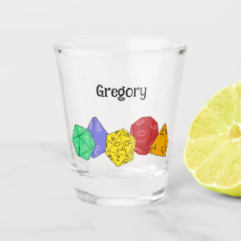 Copo De Shot RPG Gaming Dice, Conselho, Jogos Fantásticos Perso