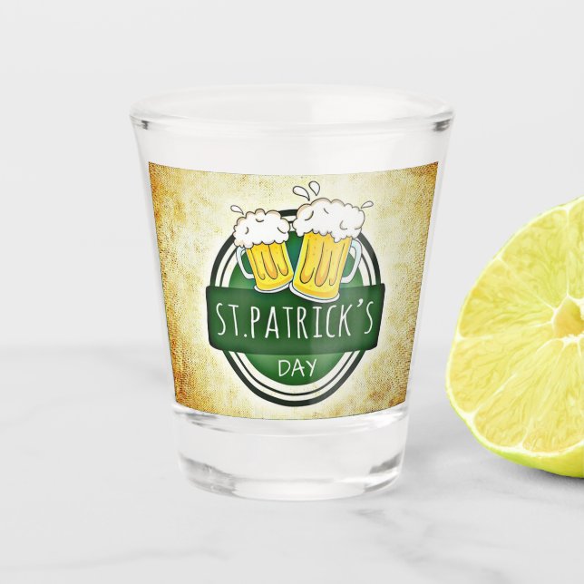 Copo De Shot Ruas, Cervejas do Dia de Patrick (Frente)