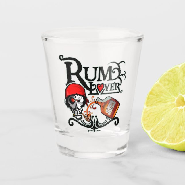 Copo De Shot Rum lover (Frente)