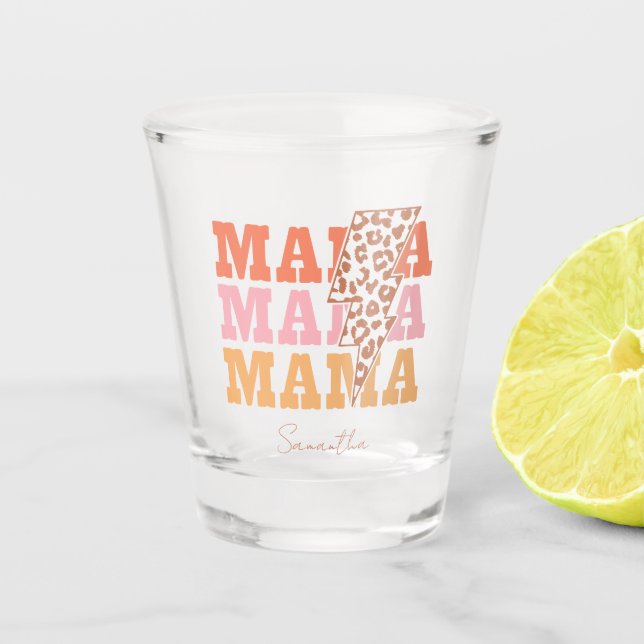 Copo De Shot Rustic "Mama" Repete (Frente)