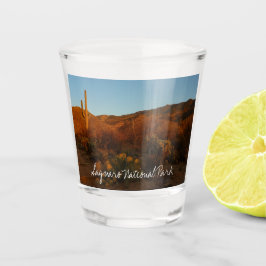 Copo De Shot Saguaro Sunset I Arizona Desert Landscape