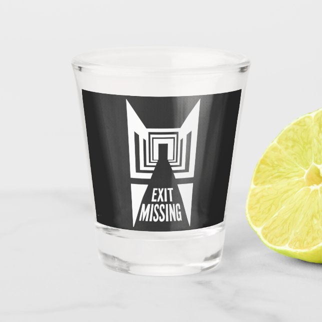 Copo De Shot Saída Ausente - Falha na Realidade (Frente)