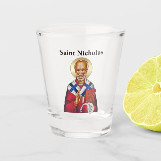 Copo De Shot Saint Nicholas Keychain eng (Frente)