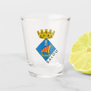 Copo De Shot Salou, Catalunya - Vidro De Tiro