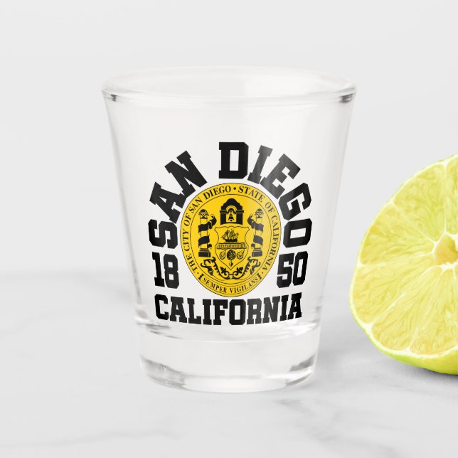 Copo De Shot San Diego, Califórnia (Frente)