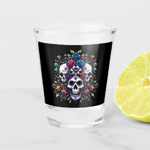 Copo De Shot Sangue Gótico - Arte em Pixel Crônica Mística
