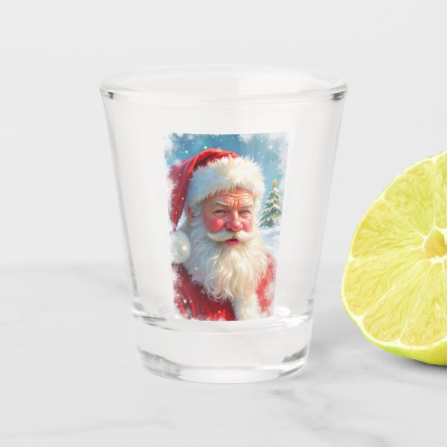 Copo De Shot Santa Claus Shot Glass (Frente)