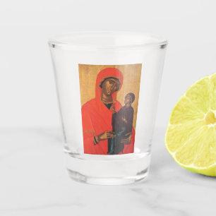 Copo De Shot Santo Anne com a Virgem Maria