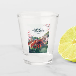 Copo De Shot Santuário Dazaifu Tenmangu Japão