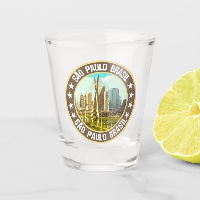 Copo De Shot São Paulo (Frente)
