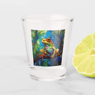 Copo De Shot Sapo Art Shot Glass