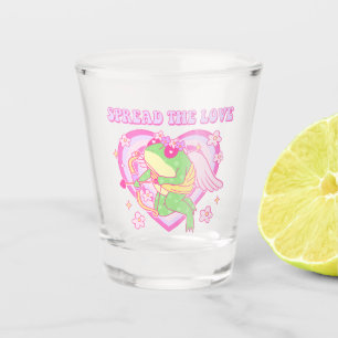Copo De Shot Sapo Cute Cupid - Espalhe o Amor