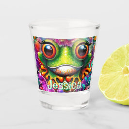 Copo De Shot Sapos Infláveis Abstrato Quiméricos do sapo Person