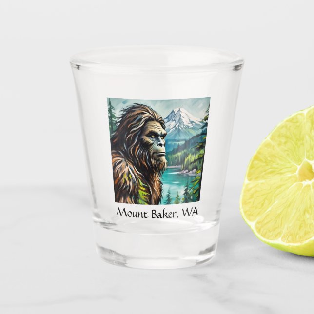 Copo De Shot Sasquatch Mount Baker, WA (Frente)